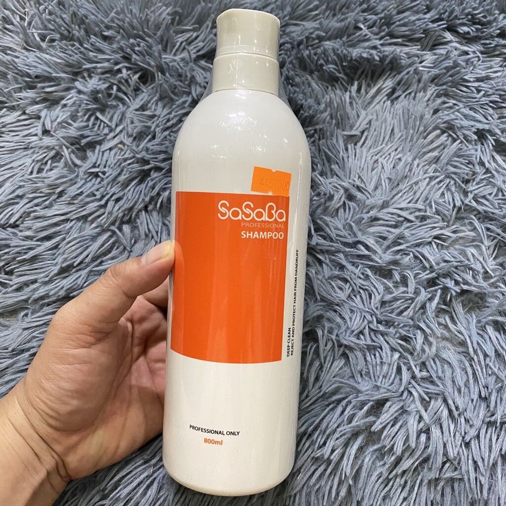 Dầu gội xả sasaba phục hồi và nuôi dưỡng tóc mềm mượt 500ml