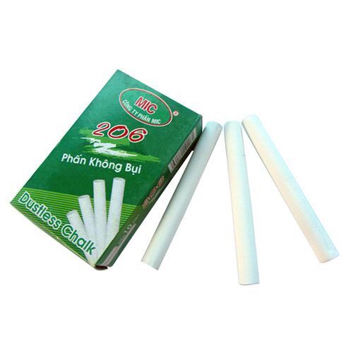 Combo 100v phấn trắng viết bảng Mic