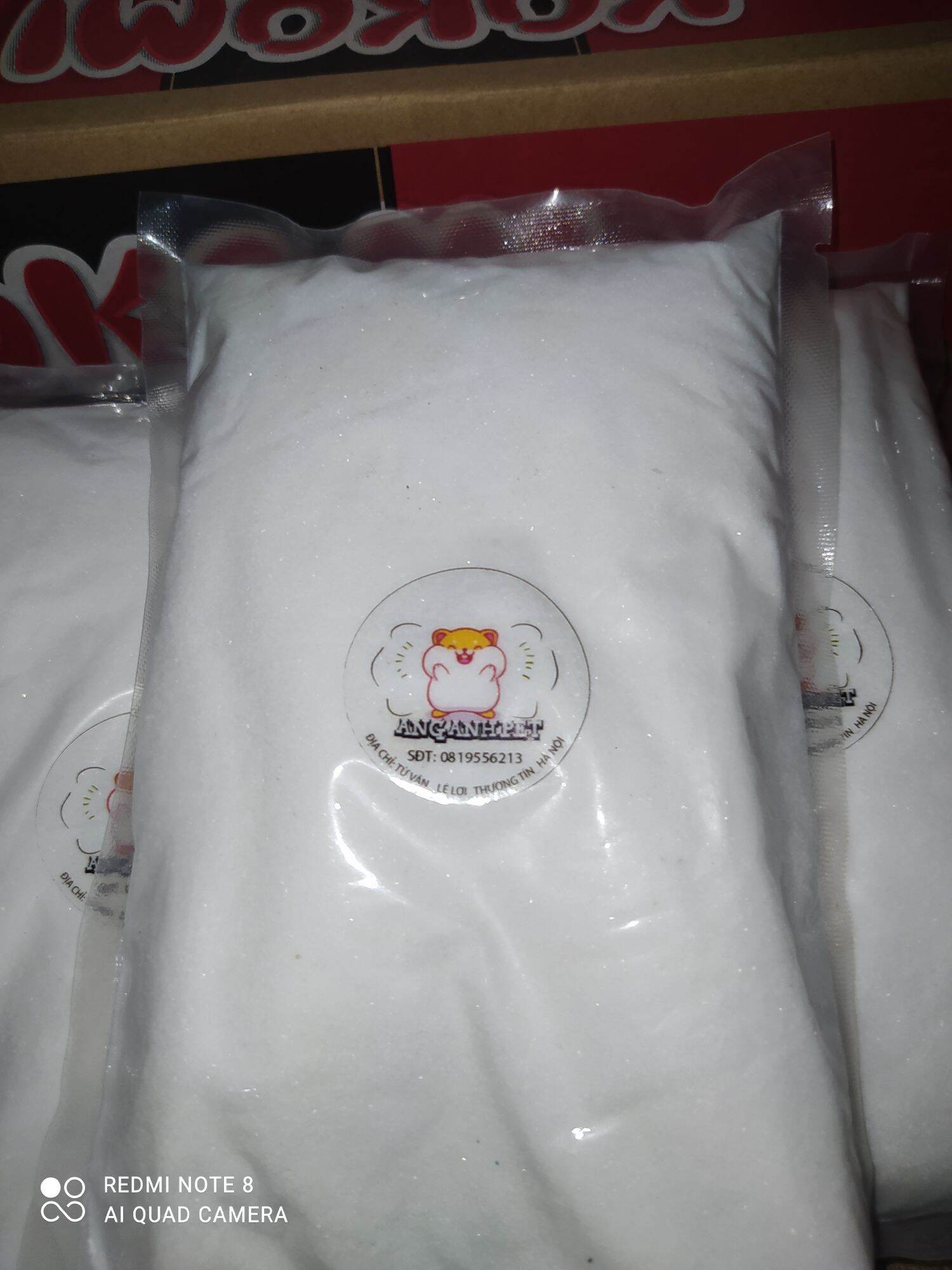 Cát tắm cho hamster
