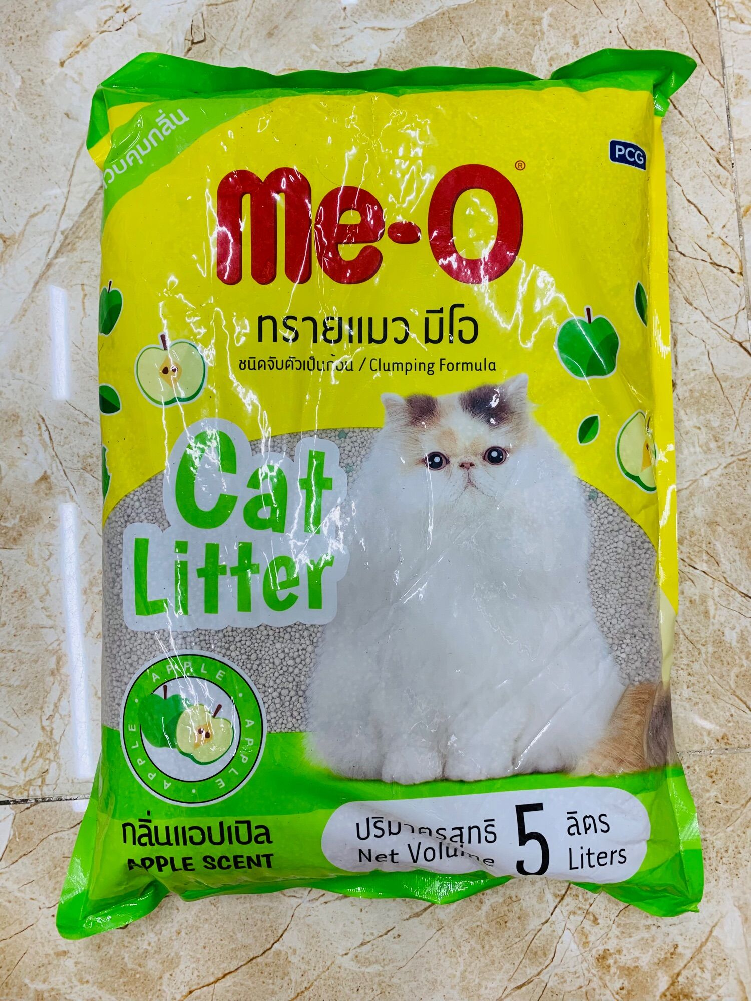 Cát vệ sinh cho mèo dạng đất sét Me-O 5L
