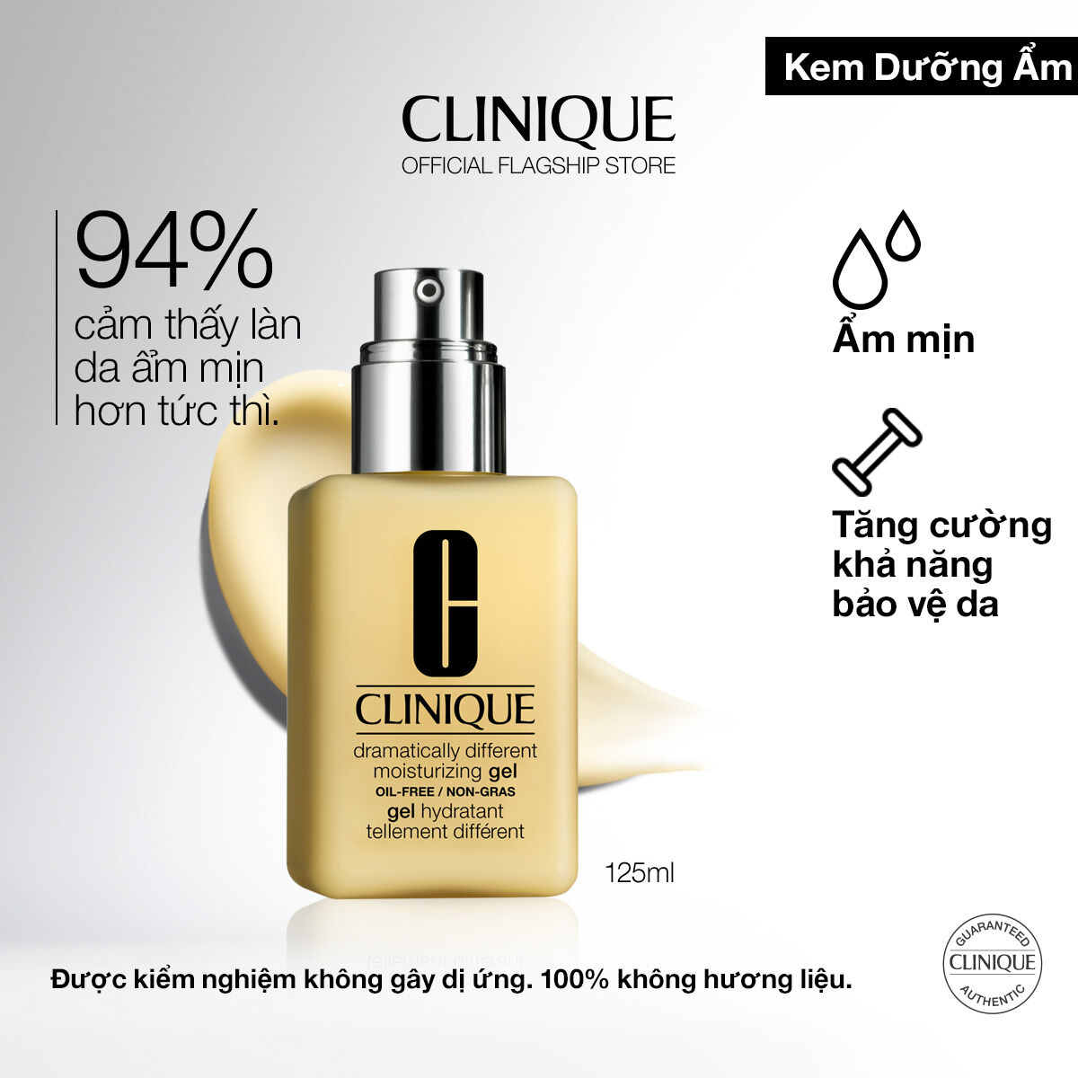 Kem dưỡng ẩm cân bằng Clinique Dramatically Different Moisturizing - Moisturizer 125ml