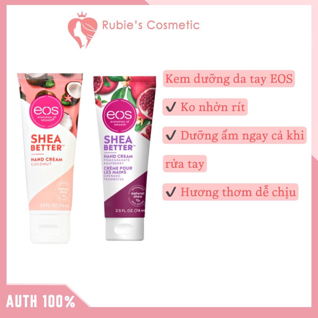 Kem dưỡng da tay Shea Better hand cream EOS 74ml