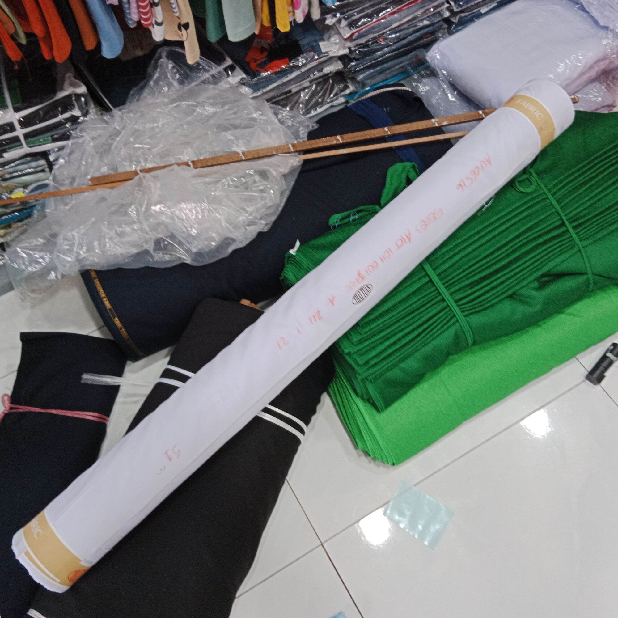 Vải Trắng May Áo / Kate Silk Trắng Thái Tuấn [Chính Hãng]