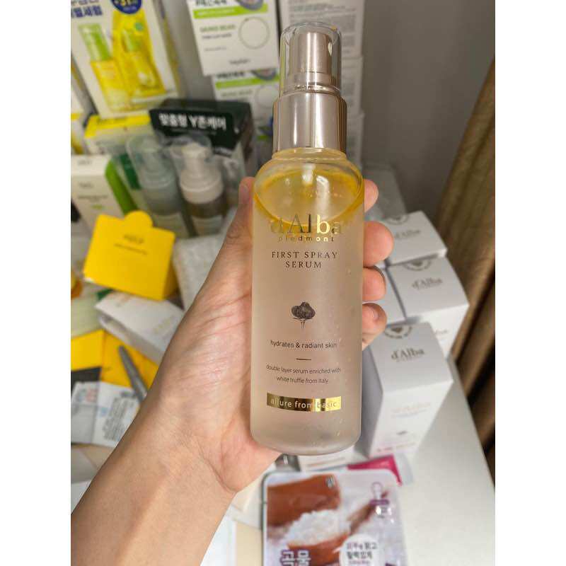 [d'Alba Official] Serum dạng xịt khoáng căng bóng da First Spray Serum 100ml