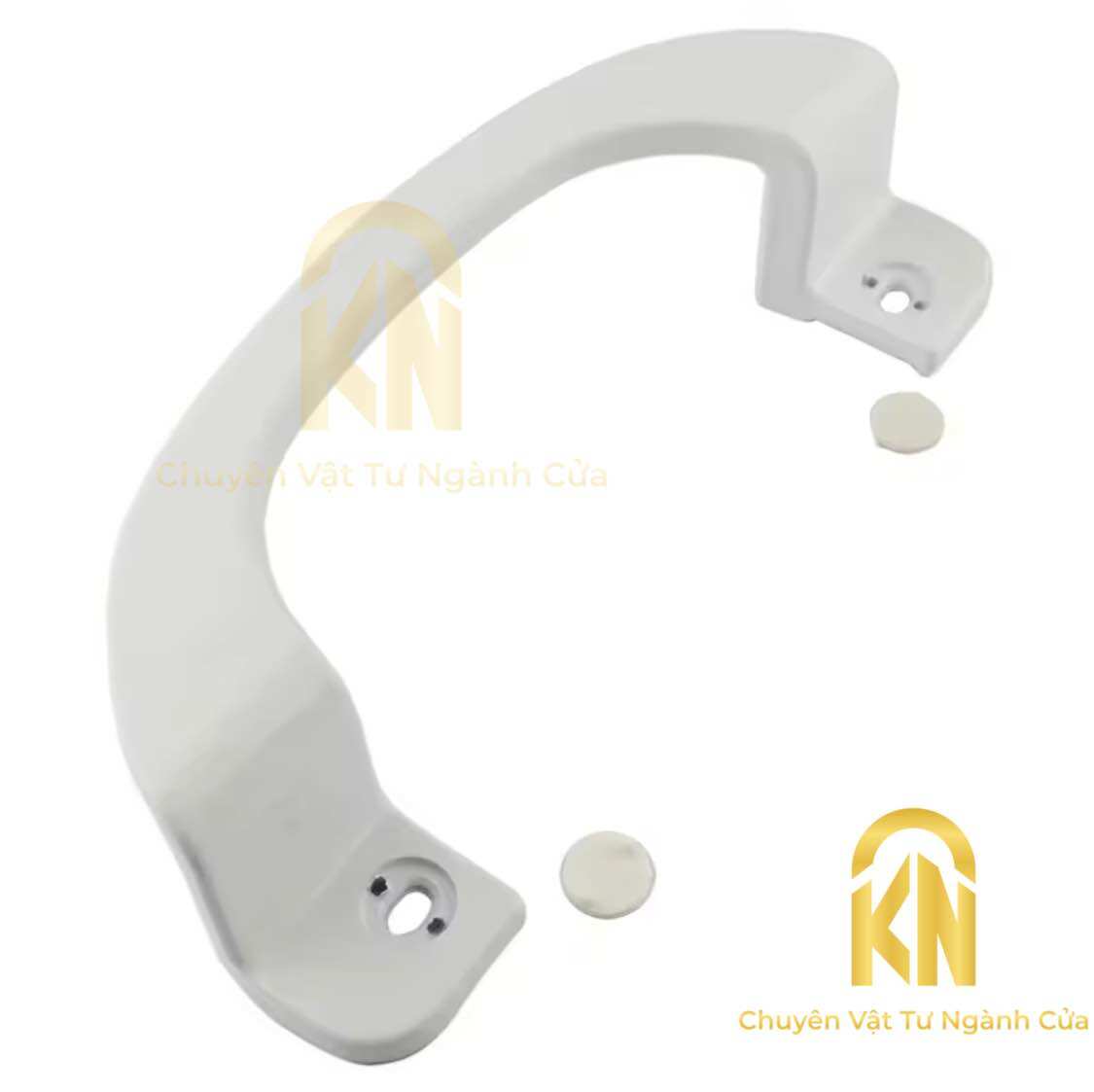 [HCM]Tay nắm cửa chữ C màu sữa / đen