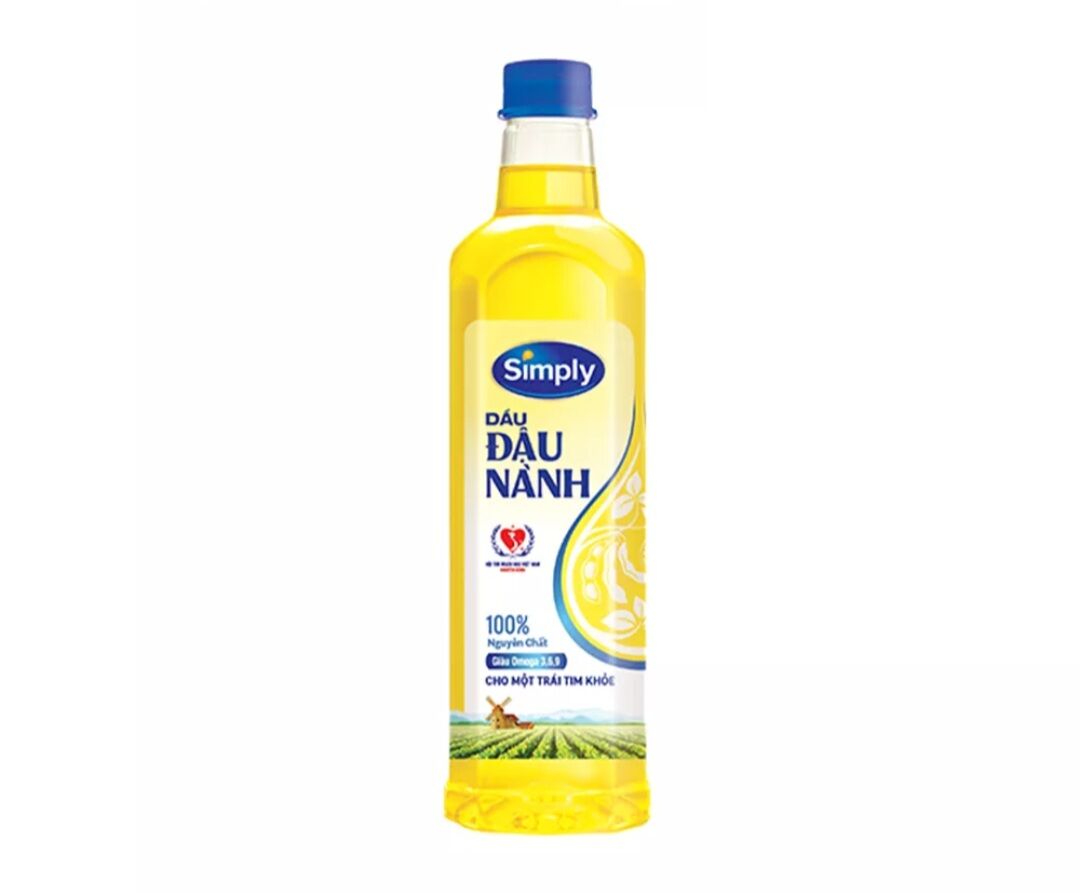 Dầu Simply 1L đậu nành