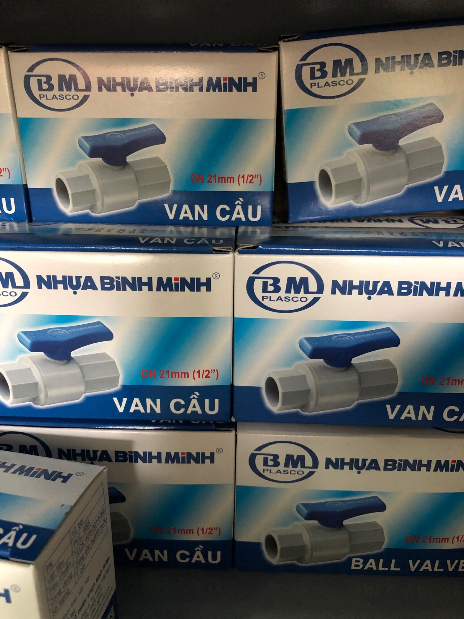 Van cầu 21 PVC Bình Minh