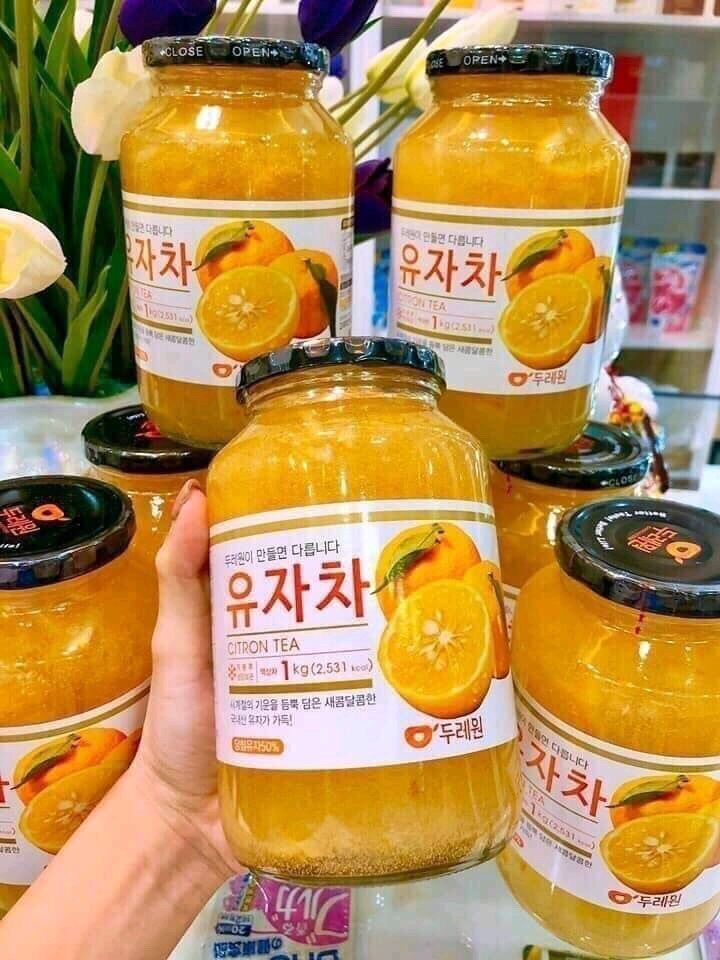 Mật ong chanh vàng hàn quốc 1000gr