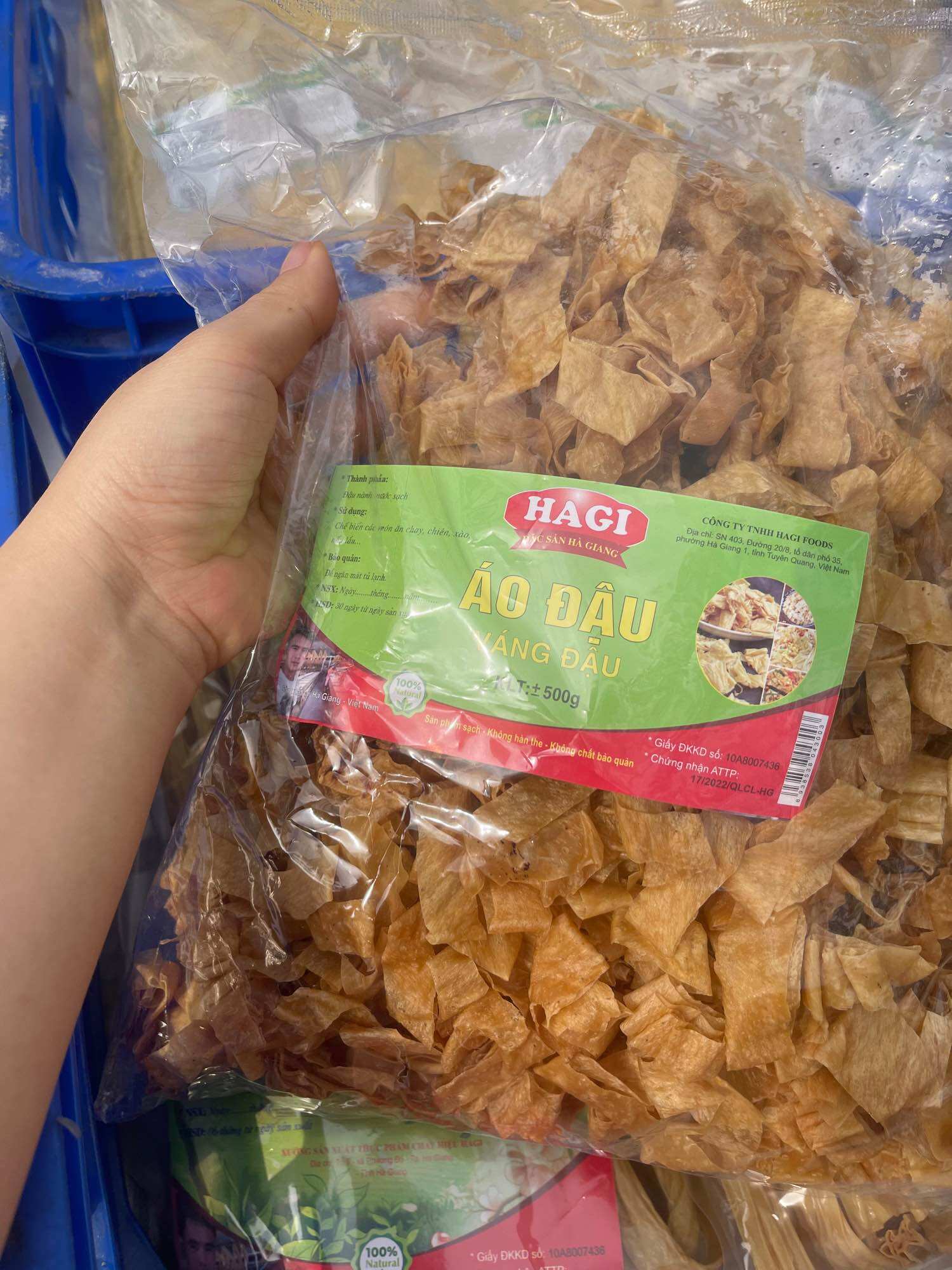 Áo đậu 500g -1kg