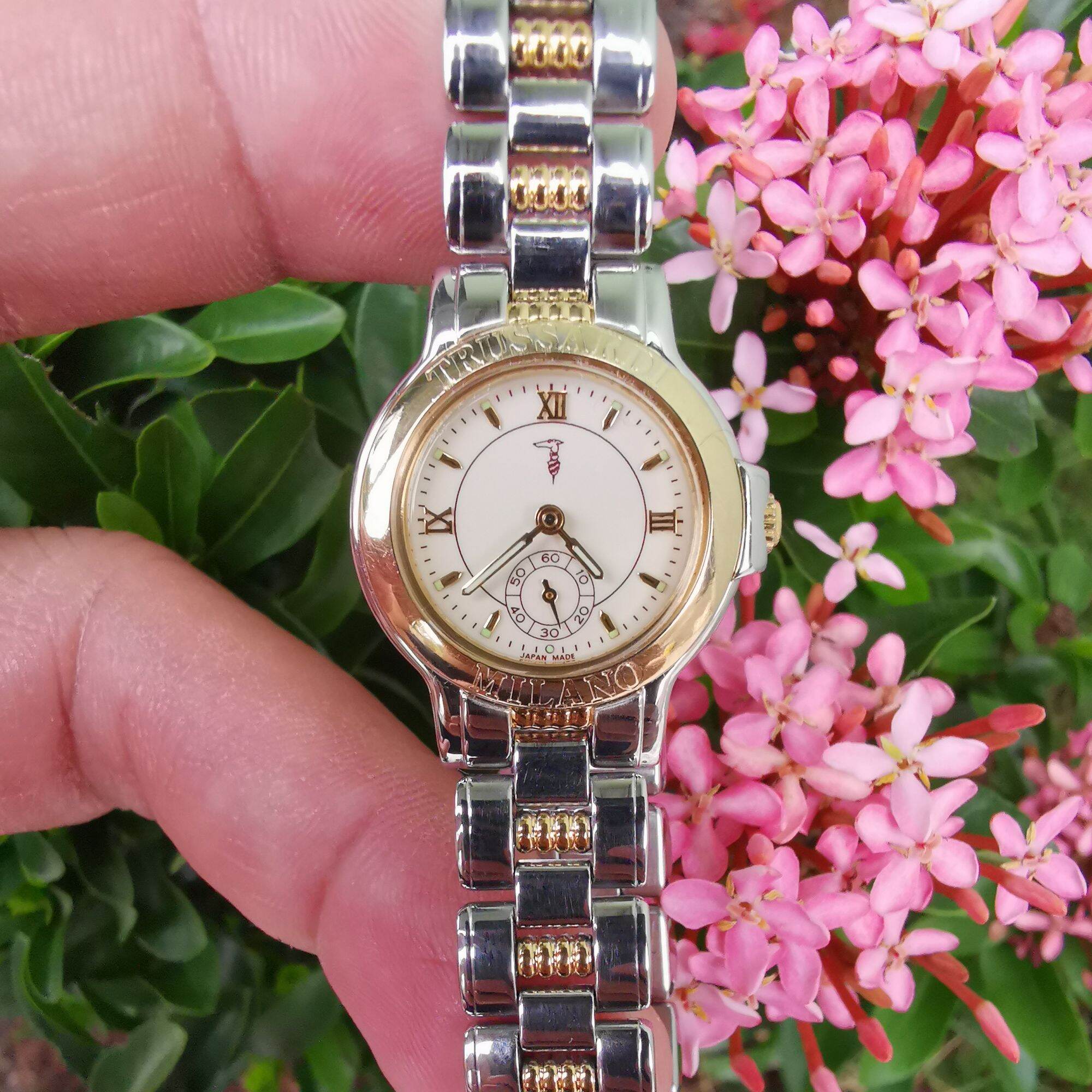 Đồng Hồ Nữ Si Nhật TRUSSARDI - QUARTZ - Kính Sapphire G.69