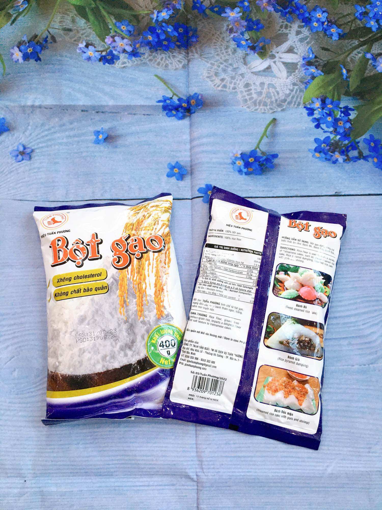 Bột gạo thơm ngon gói 400g