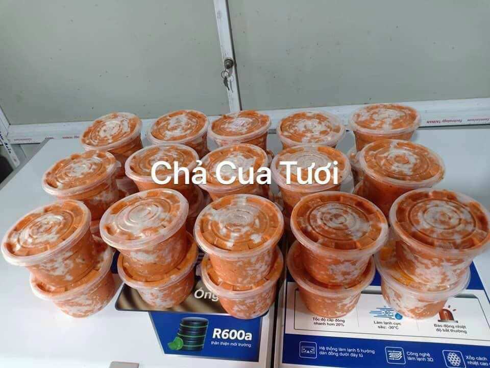 Chả cua sống hộp 500gr (giao hỏa tốc tphcm)