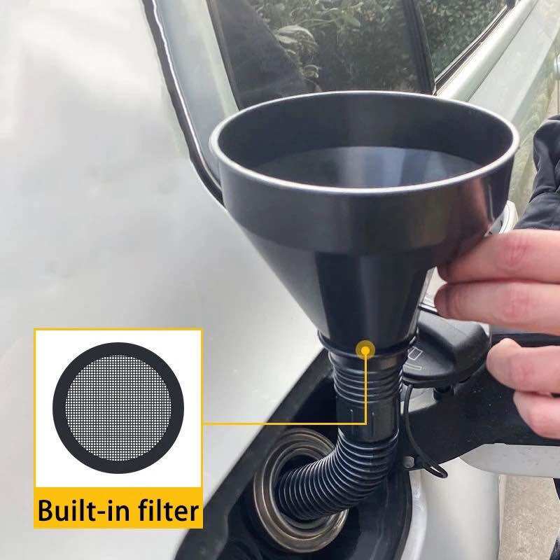 Phễu Đổ Nhiên Liệu 2 Trong 1 Có Thể Tháo Rời Cho Xe Hơi Xe Máy