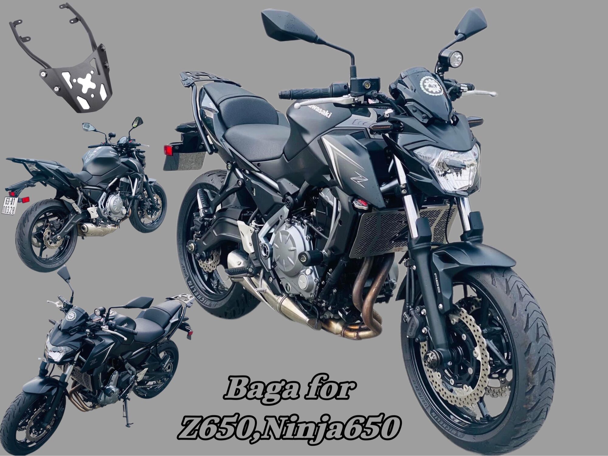 Baga sau for z650, ninja650 plug & play