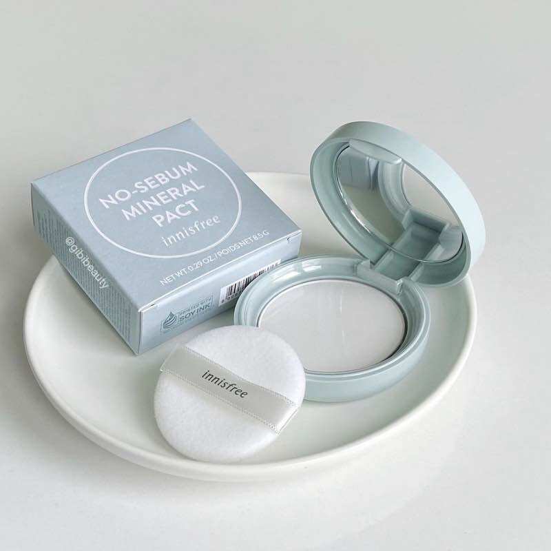 Phấn Phủ Dạng Nén Kiềm Dầu Innisfree No Sebum Mineral Pact Innisfree 8.5g