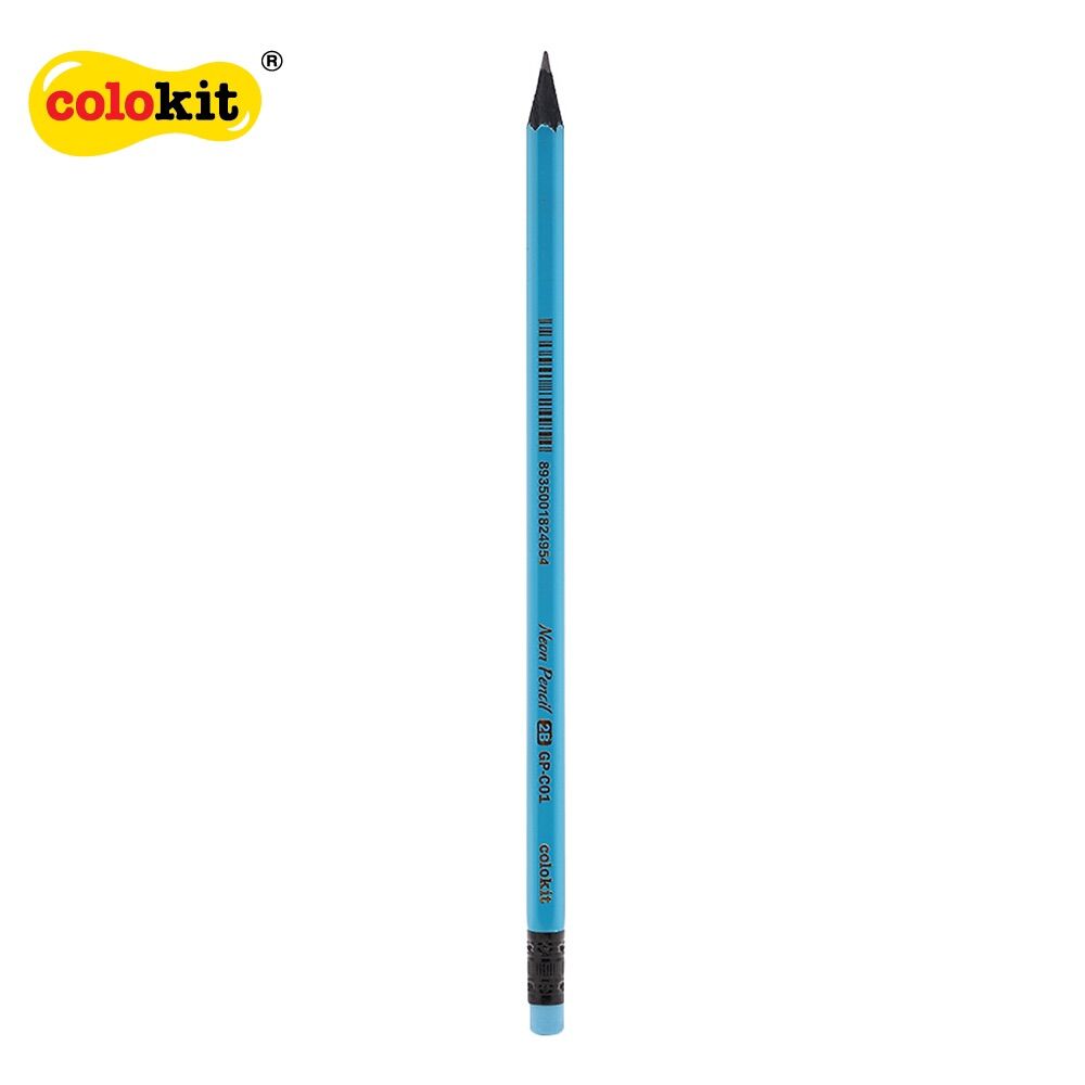 Bút chì gỗ 2B Colokit GP-C01 ( vĩ 5 cây)