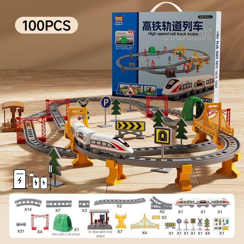 Letop Baby | Đồ Chơi Tàu Hỏa Cho Bé Trai 3-6 Tuổi