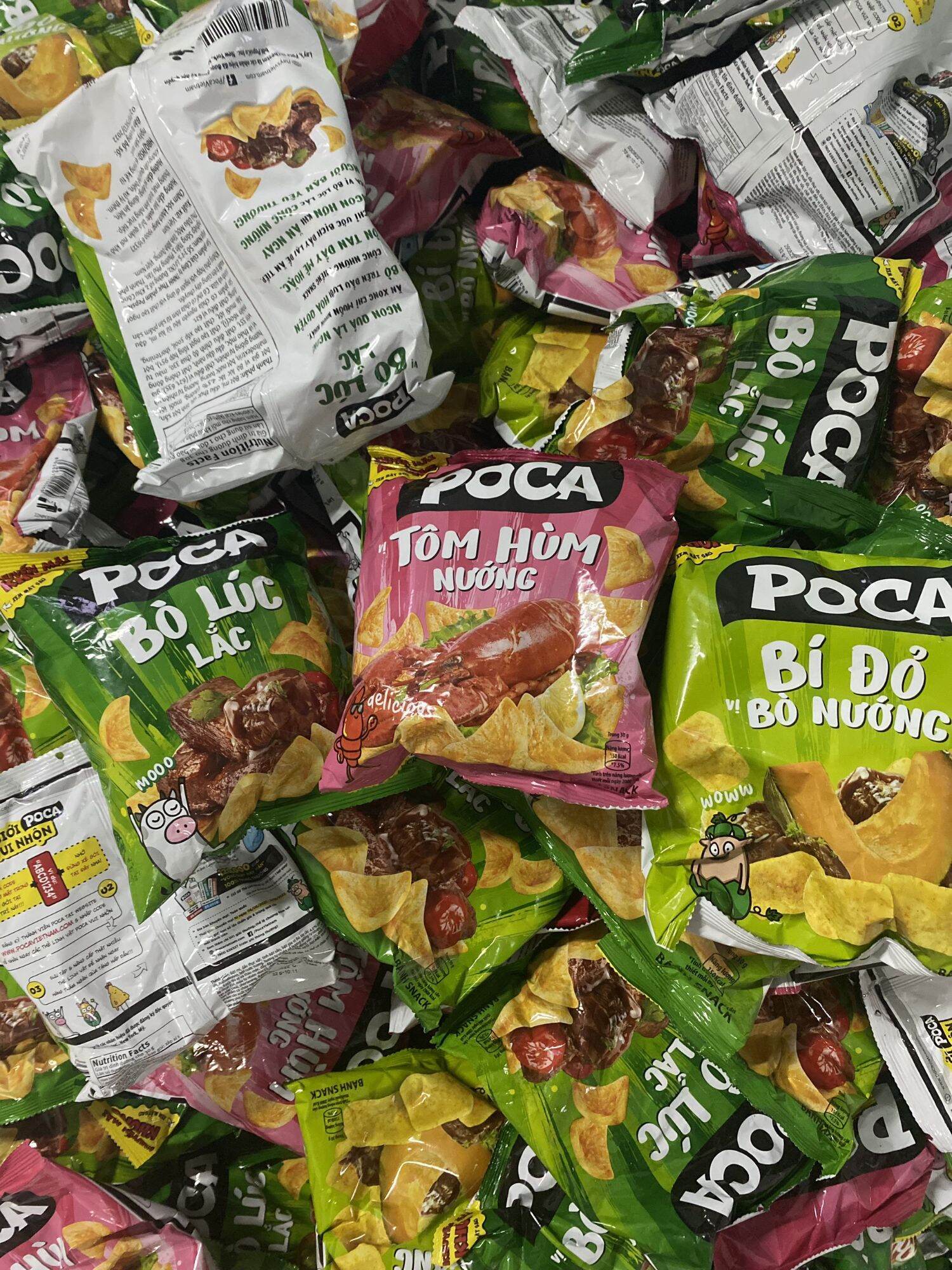 1kg bim bim snack tôm hùm nướng