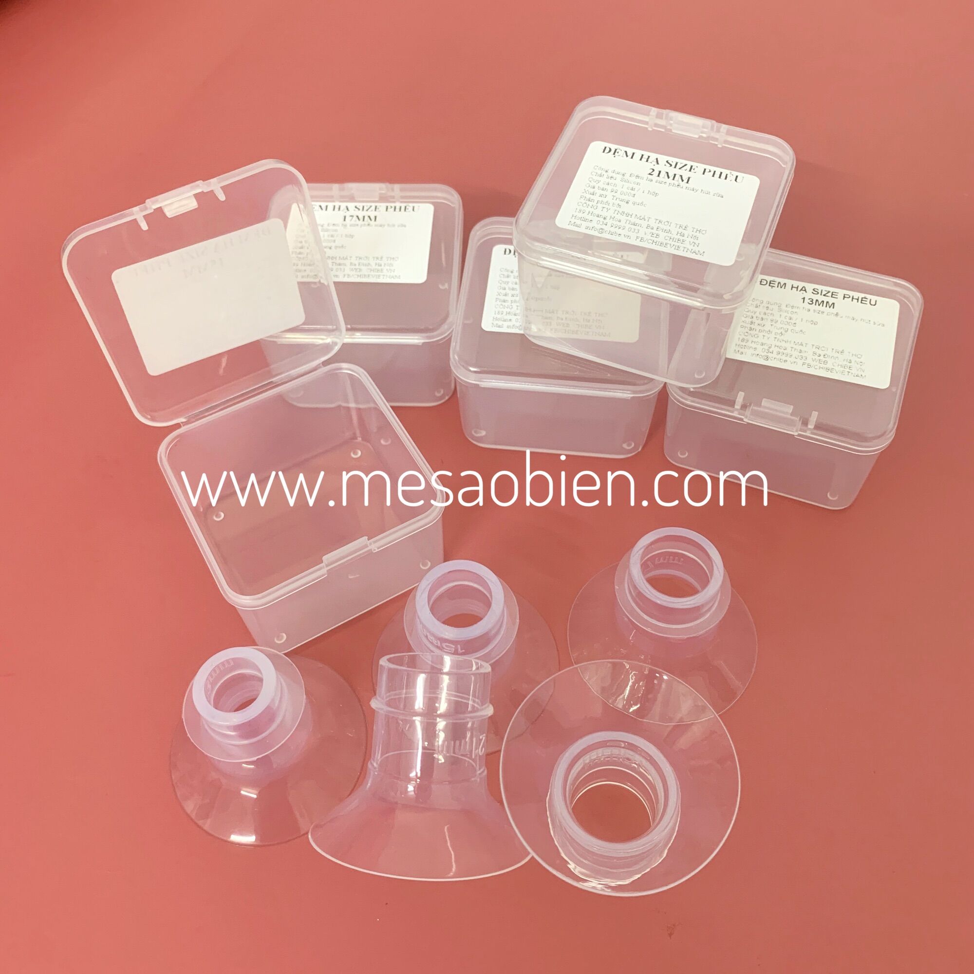 Đệm hạ size phễu máy hút sữa