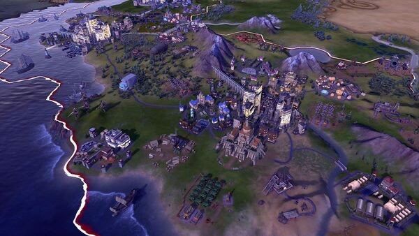 Đĩa game nintendo switch : Sid Meier's Civilization VI - like new/ new seal