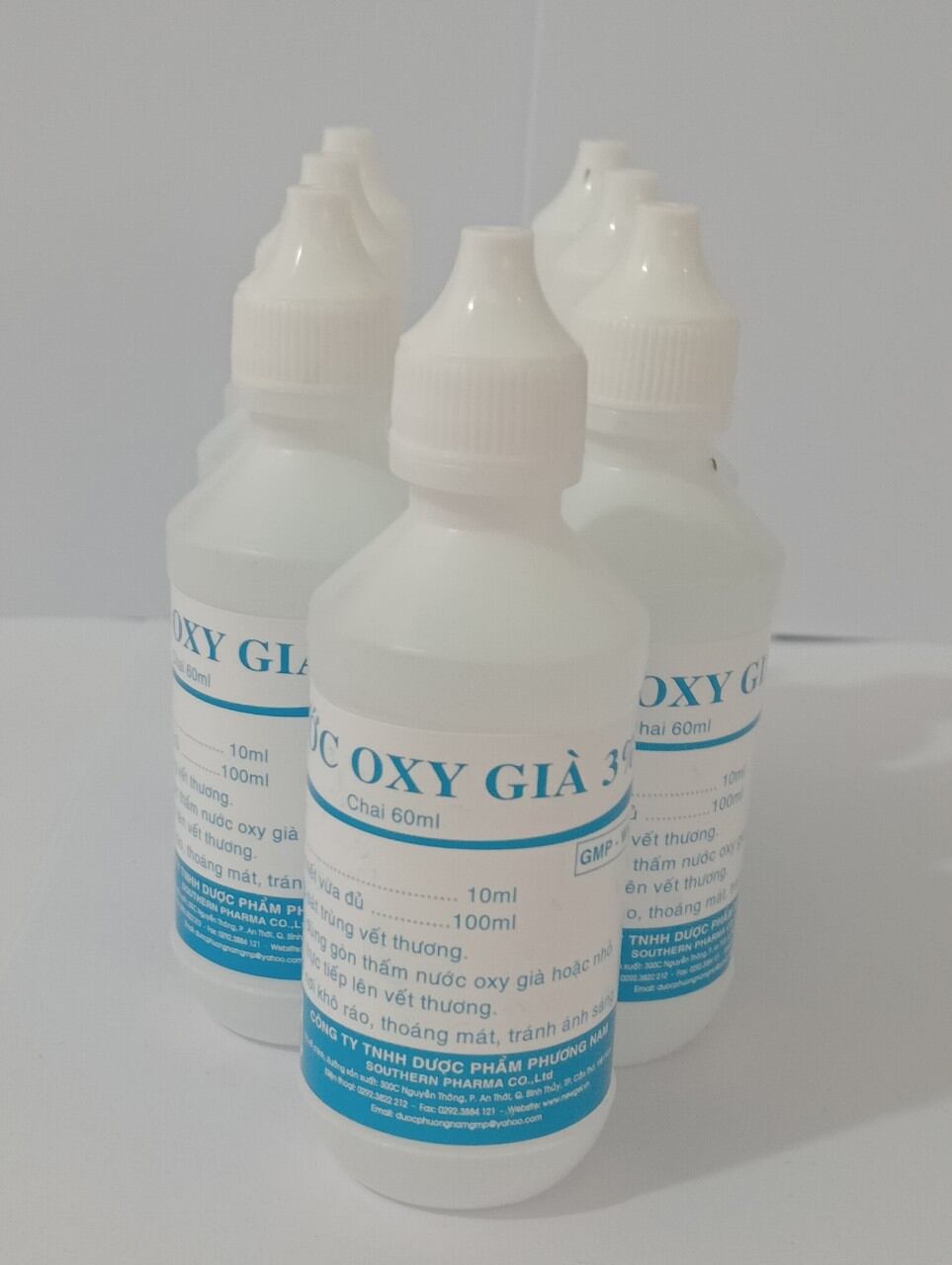NƯỚC OXY GIÀ 3% CHAI 60 ML