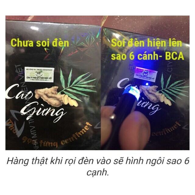 [HCM]cao gừng tan mỡ Cát Tường