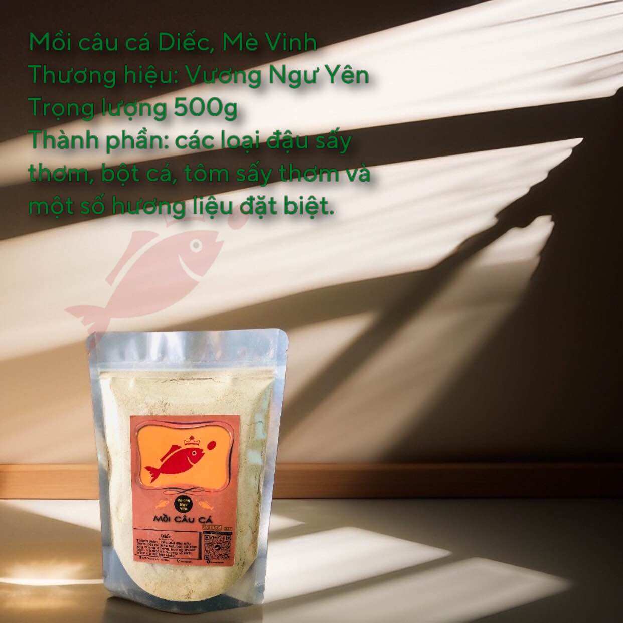 Bột câu cá chuyên DIẾC - VƯƠNG NGƯ