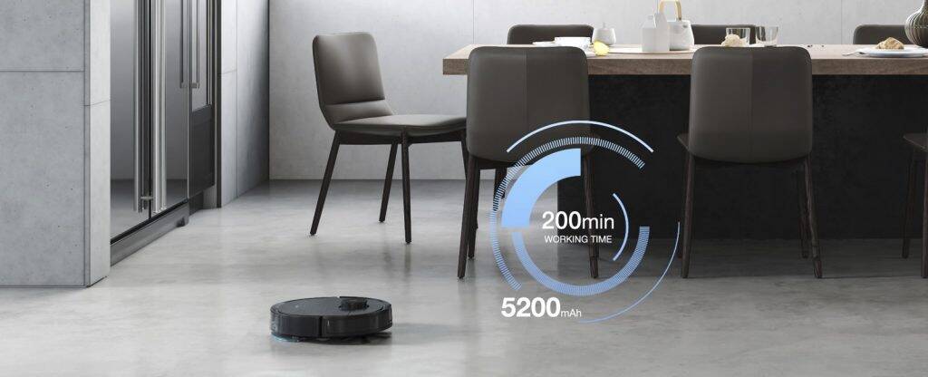 Robot hút bụi lau nhà Ecovacs Deebot T8 Aivi Plus B