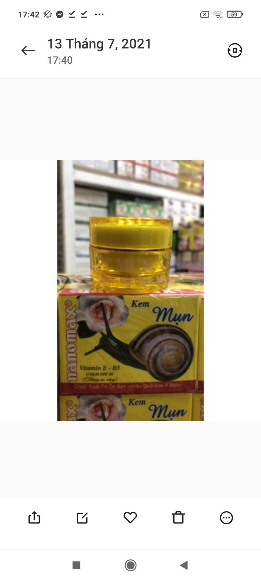 6 kem nanomax mụn thâm mờ sẹo