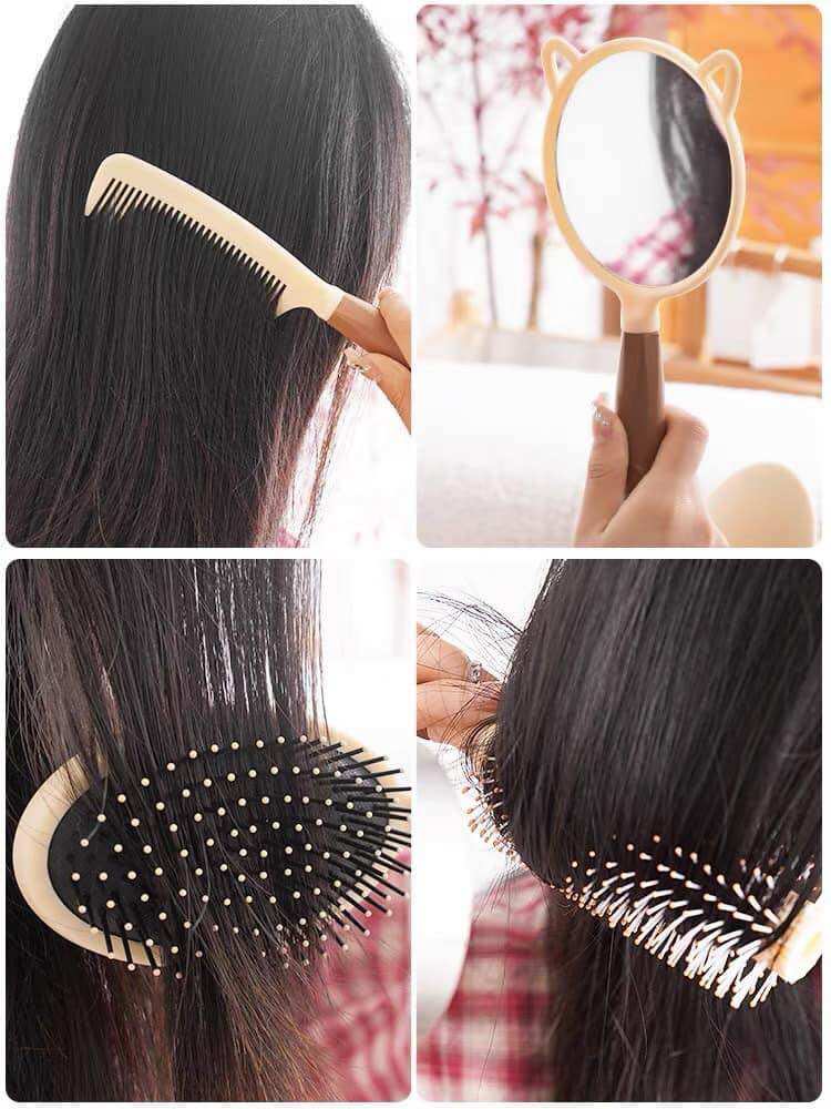 Set Gương Lược 4 món