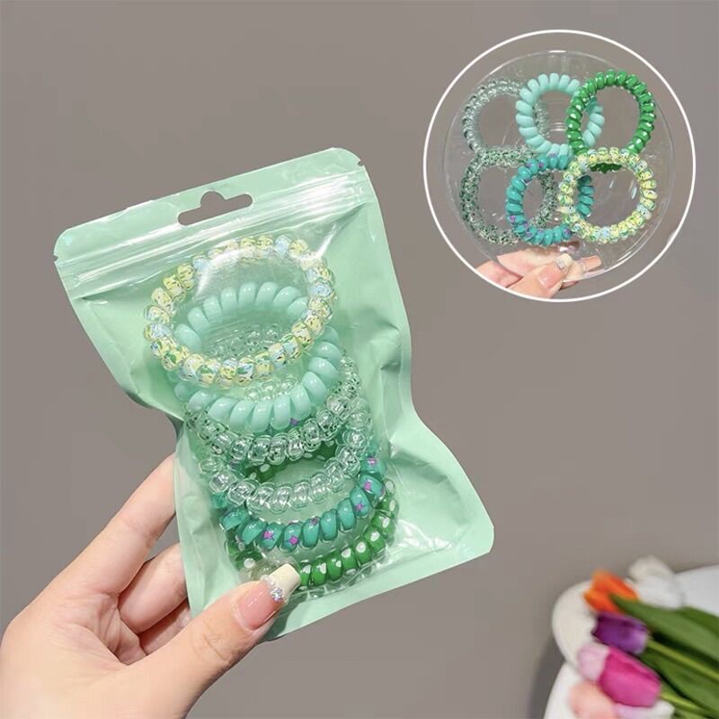 Set buộc tóc lò xo nhiều màu