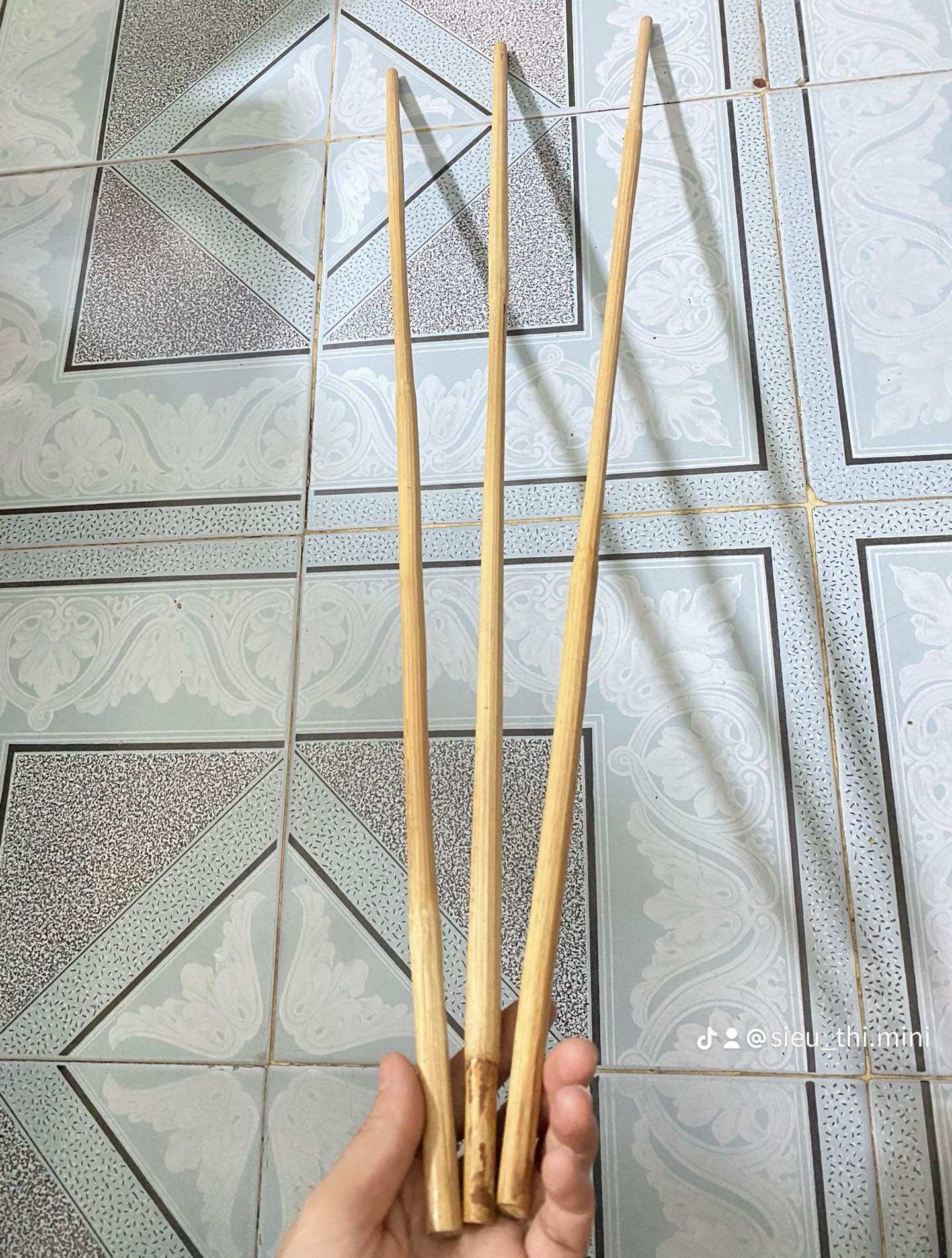 Sét 3 que mây dẻo dài 70cm - láng mịn