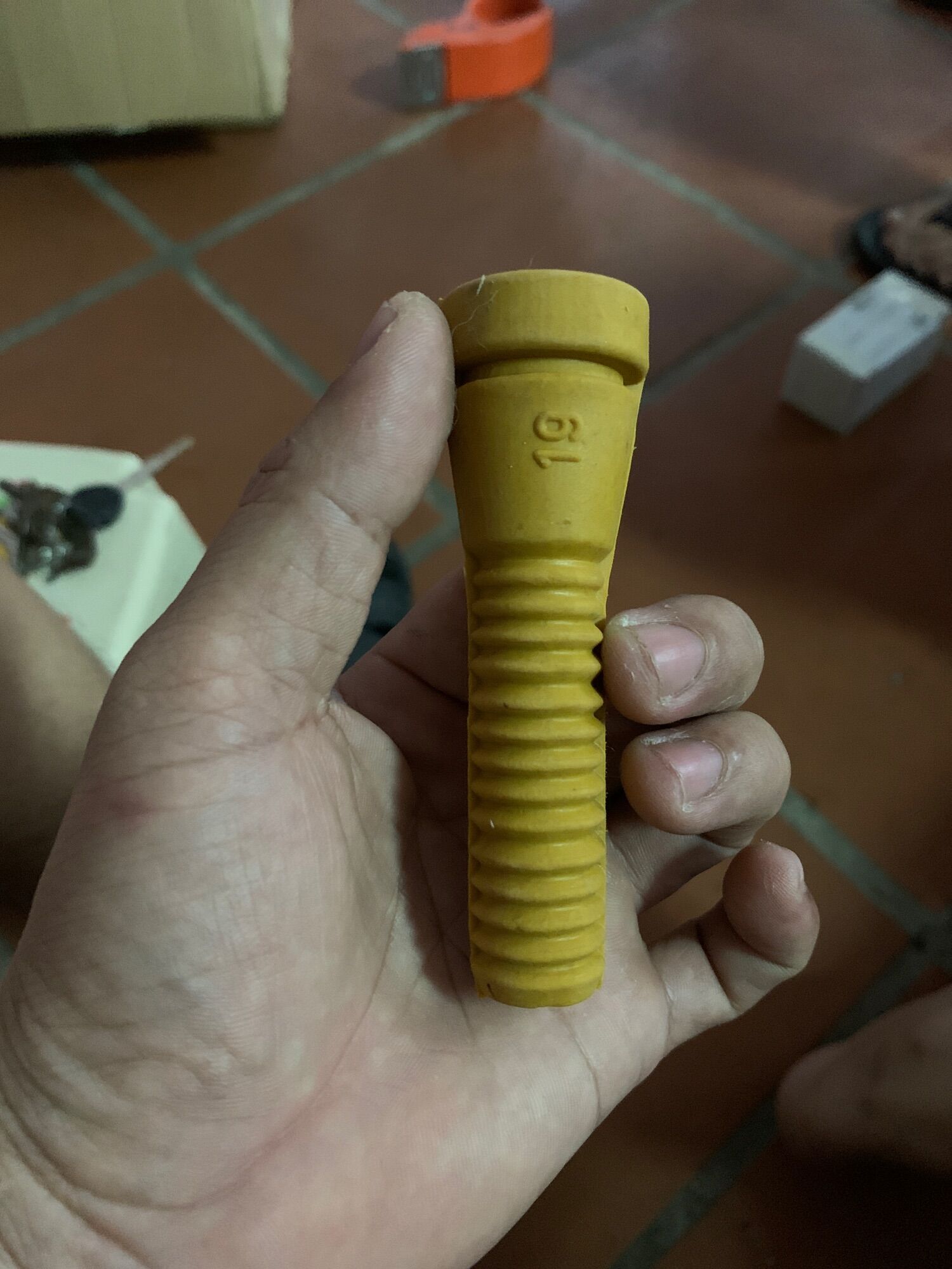Núm vặt lông gà , lông vịt loại m19mm