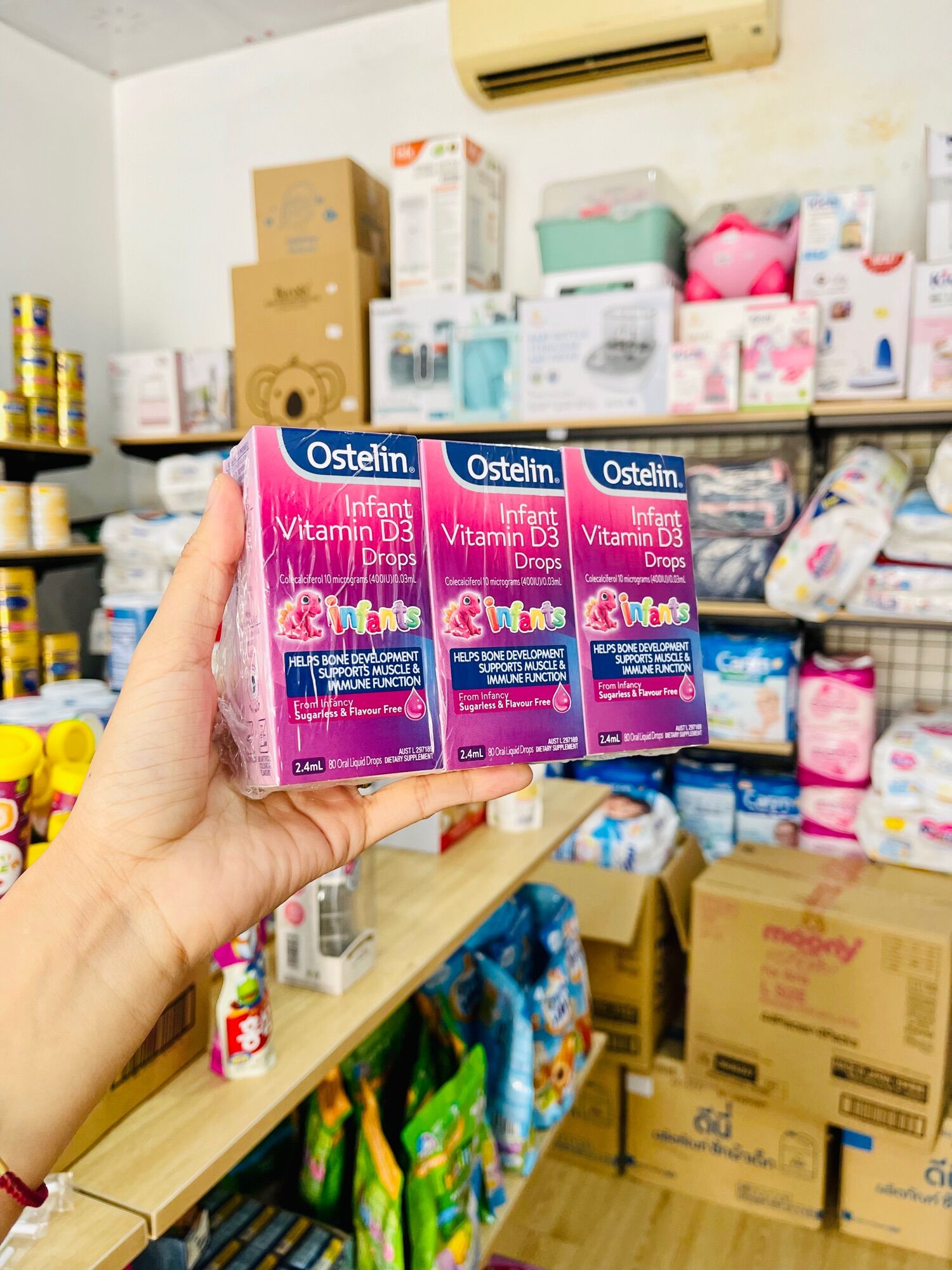 Vitamin d3 ostelin nhỏ giọt 2.4ml