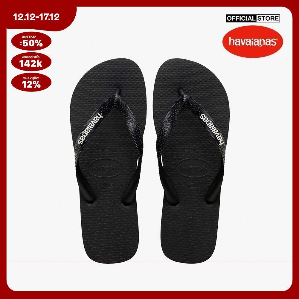 [GIÁ SỐC 12/12 + FLASH VOUCHER 20% + MUA 2 GIẢM 12% + FREESHIP|CHỈ 20H 11/12 - 12/12] HAVAIANAS - Dép nam Logo Filete 4108555-4058