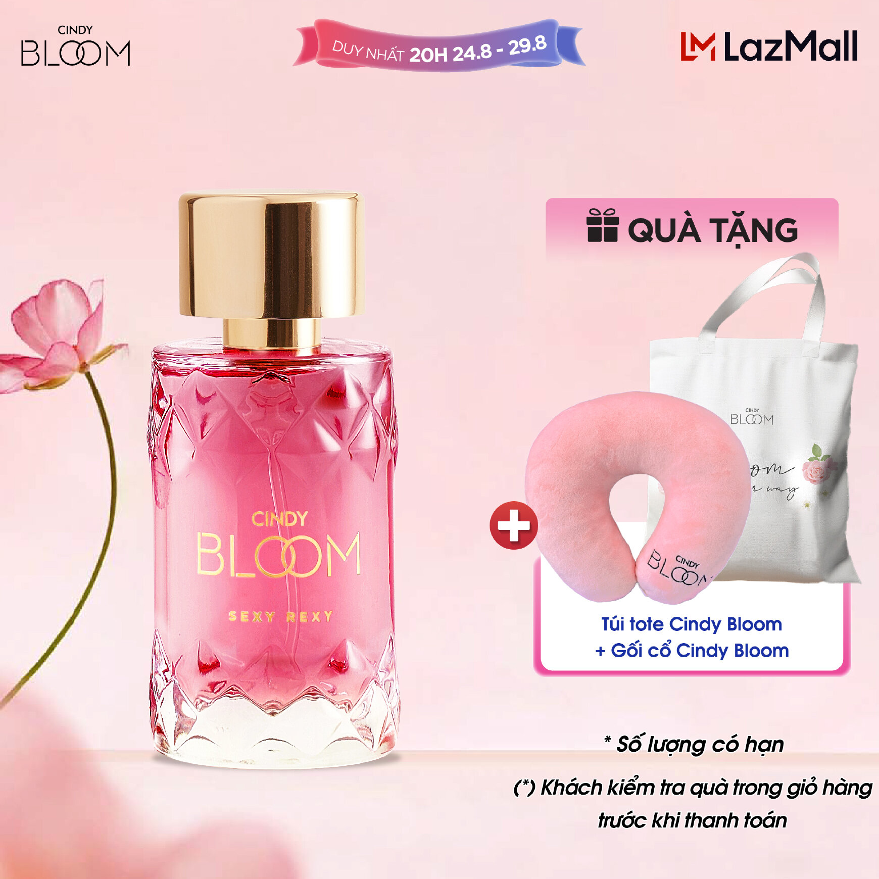 Nước hoa nữ Cindy Bloom Sexy Rexy gợi cảm nóng bỏng 50ml