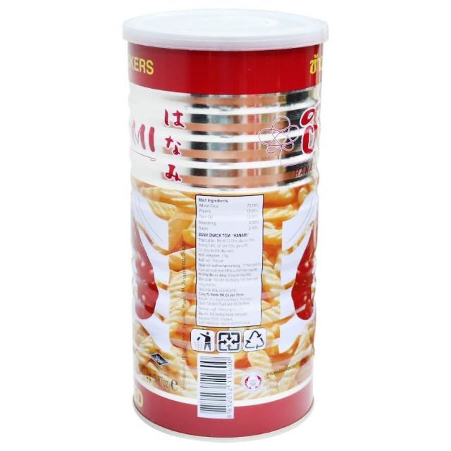 LON 110G BÁNH SNACK TÔM THÁI HASAMI