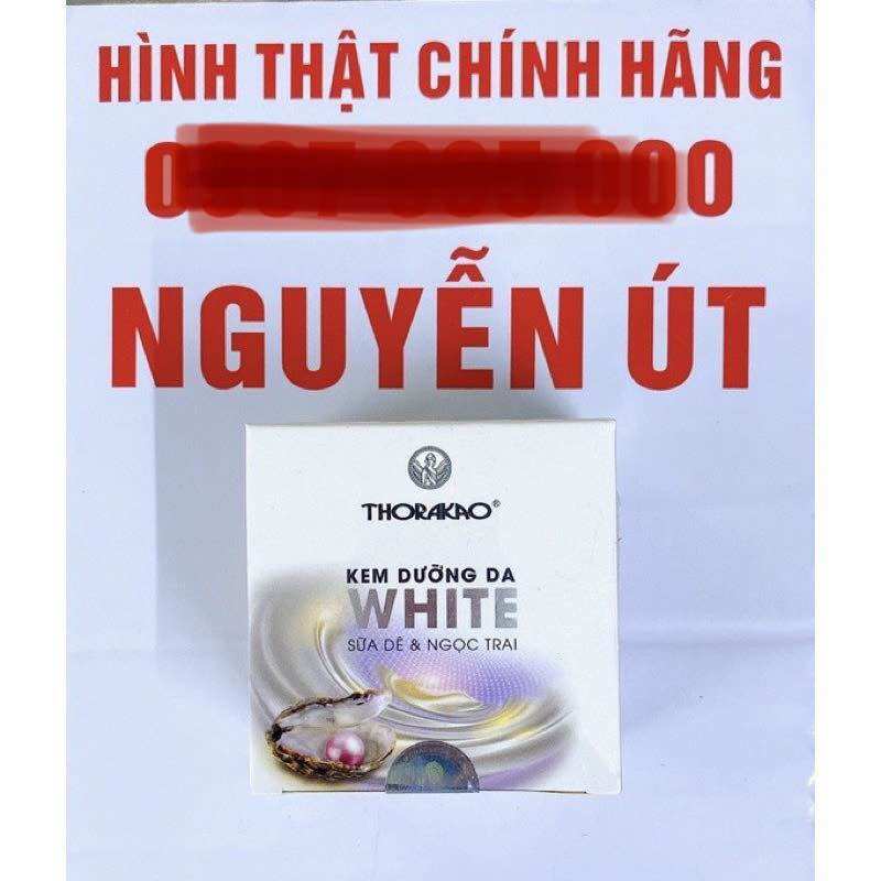 Kem dưỡng da white sữa dê ngọc trai thorakao 30g