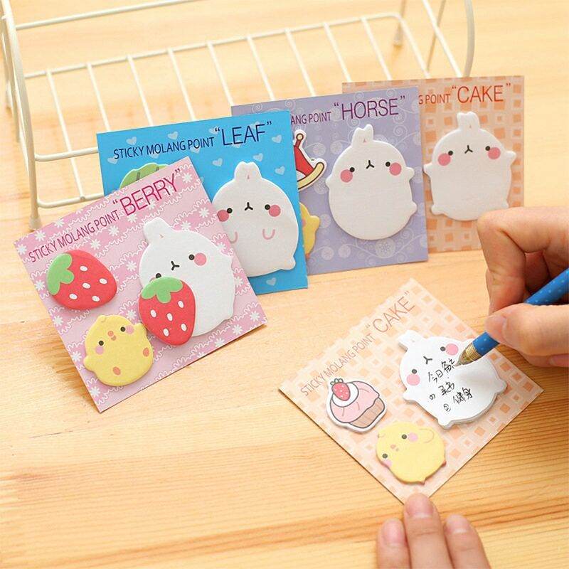 [HCM]Giấy note ghi chú hình Molang siêu cute