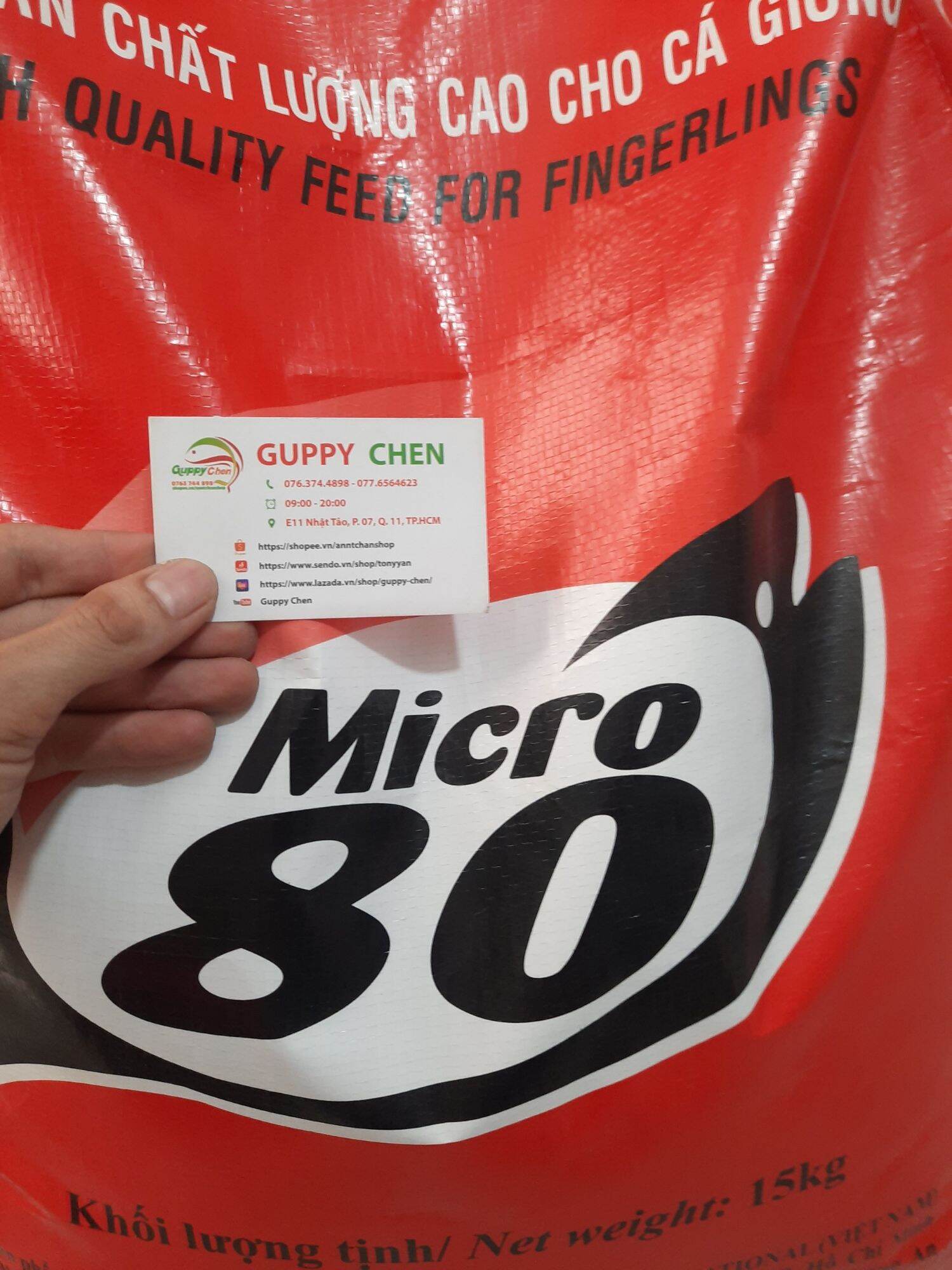 500Gr Cám Hạt Nổi Micro 0 Micro 80 Cho Cá