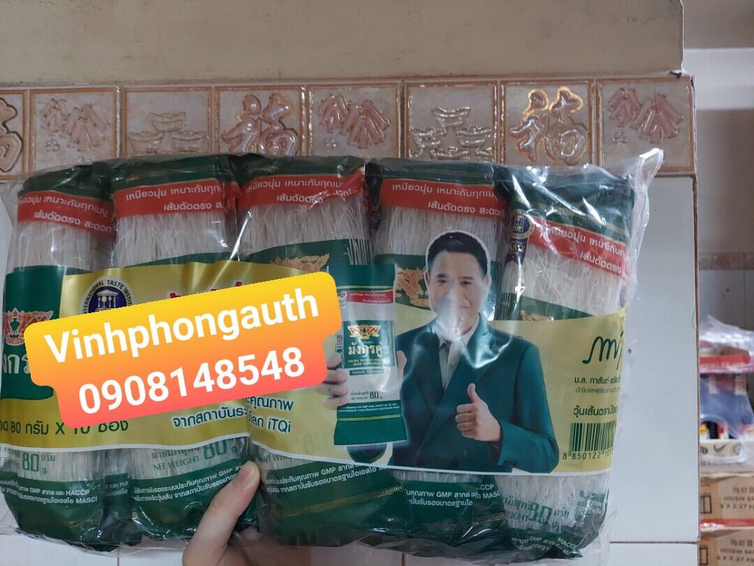 Miến thái đậu xanh thái lan 80gr