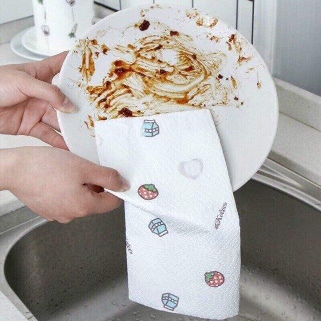Cuộn giấy lau đa năng 220 tờ