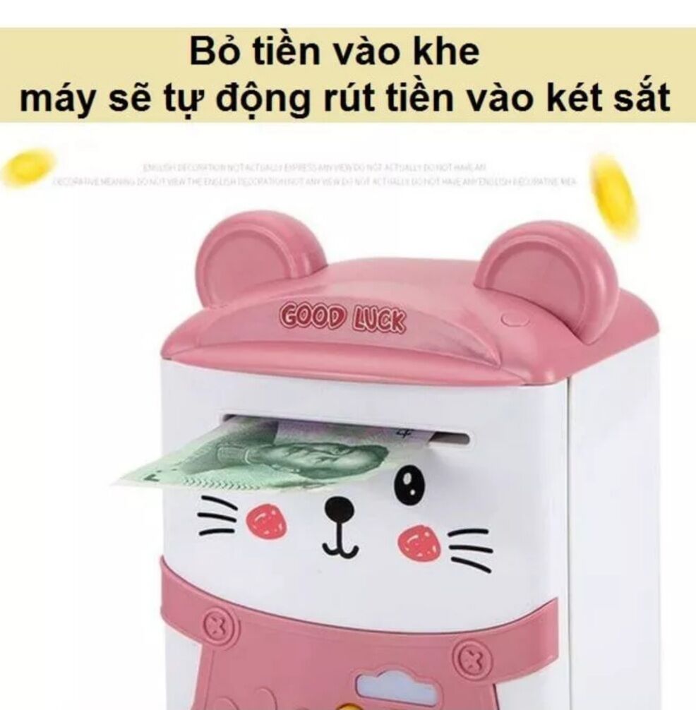 [KÉT SẮT] MINI THÔNG MINH CÓ KHÓA VÂN TAY CHO BÉ YÊU ❤❤❤