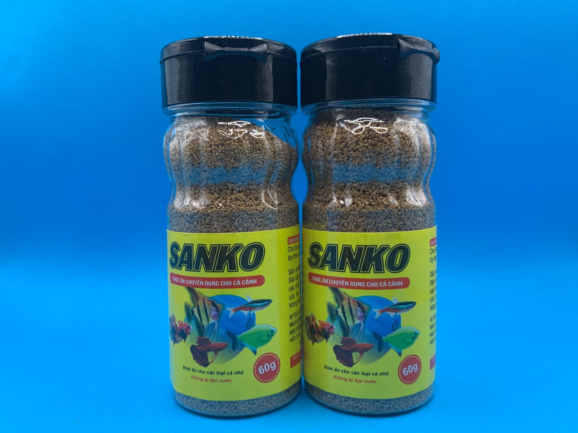 Cám SANKO 60g : thức ăn chuyên dụng cho cá cảnh