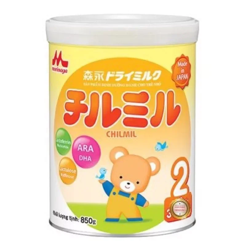 Combo 2 hộp sữa morinaga số 2_850g - date t8/2023