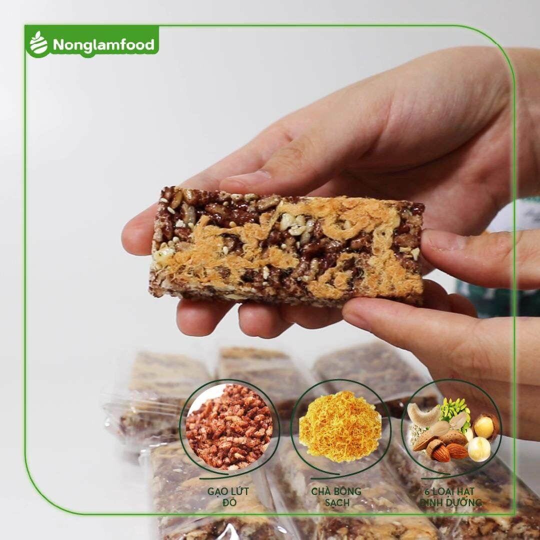 HỘP THANH GẠO LỨT HẠT & CHÀ BÔNG