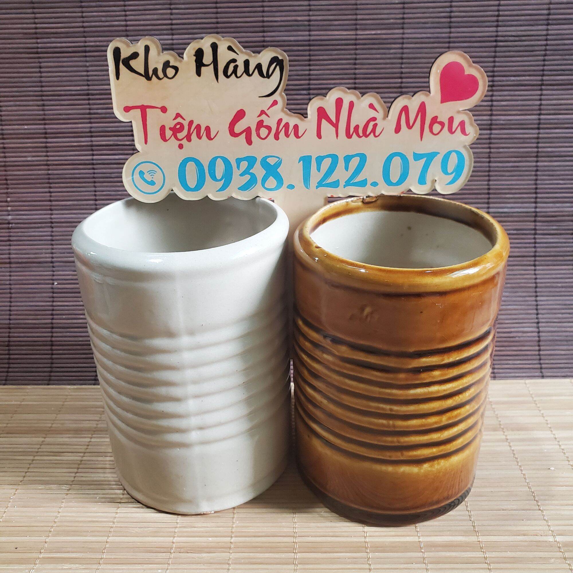 Ống đũa đất lon sữa xưa
