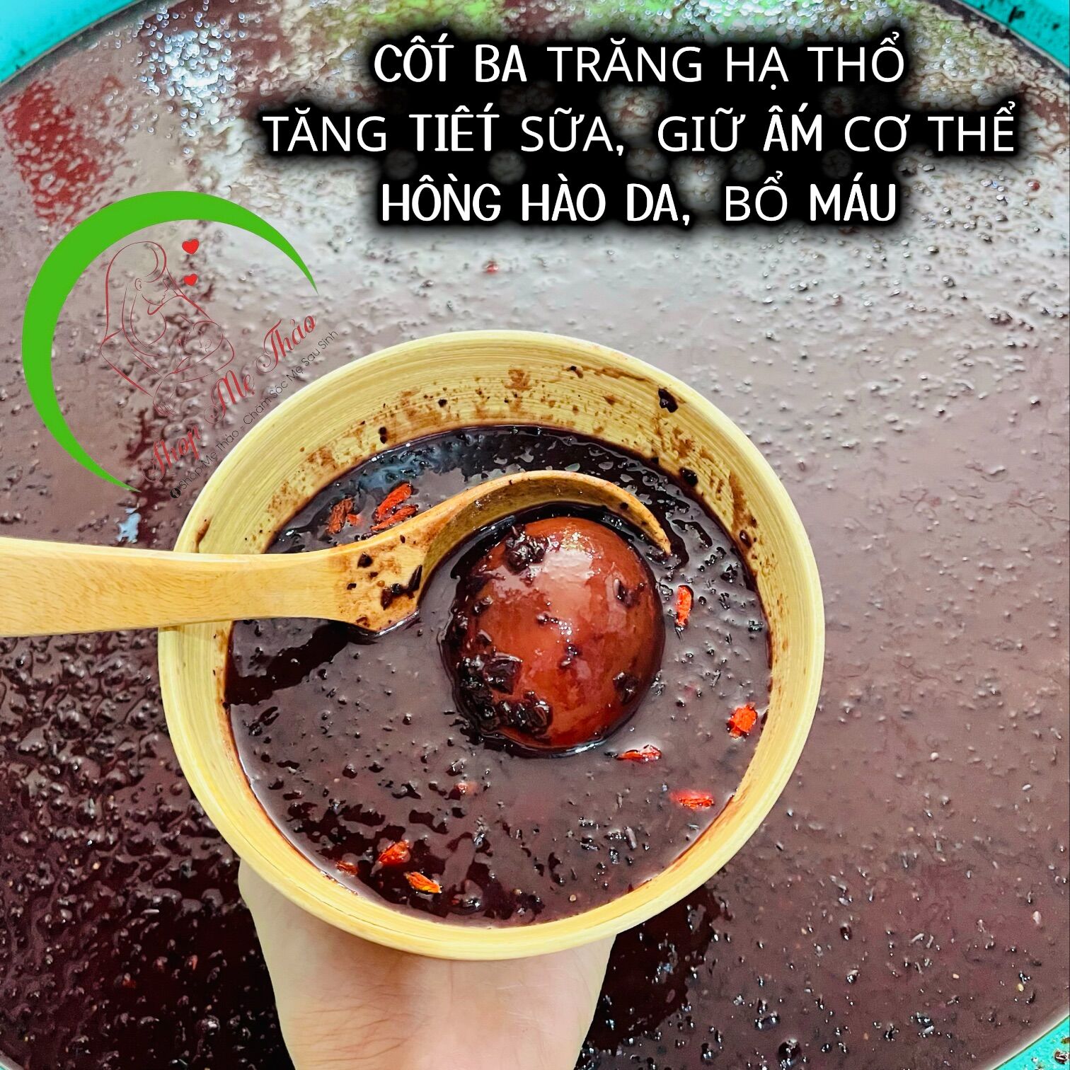 [HCM]CỐT BA TRĂNG TRỨNG GÀ HẠ THỔ (HANDMADE)