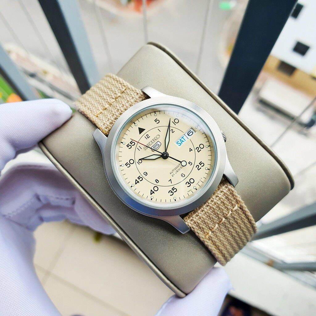 [HCM]Seiko5 Automatic QĐ Size nhỏ 37mm SNK803/805/807/809 