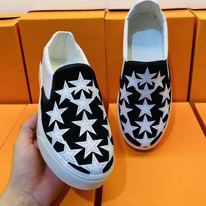 Giày slipon nam in hình sao amiri full size 38-43